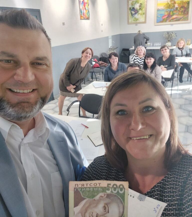 Заряд на новий рівень в бізнесі отримала!